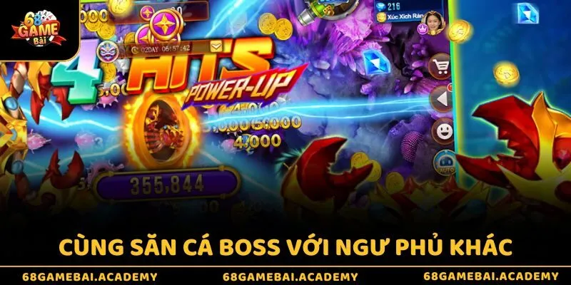 Kinh Nghiệm Chơi Bắn Cá 68 Game Bài Dễ Ăn - Bỏ Túi Nghìn Xu 4 Cùng săn cá BOSS với ngư phủ khác