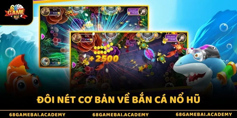 Bắn Cá Nổ Hũ - Game Online Đổi Thưởng Tiền Mặt Hot 2026 2 Đôi nét cơ bản về bắn cá nổ hũ